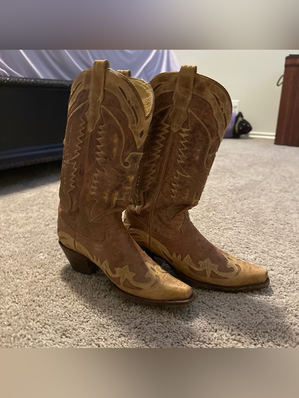 Corral Leather Western Cowboy Boots